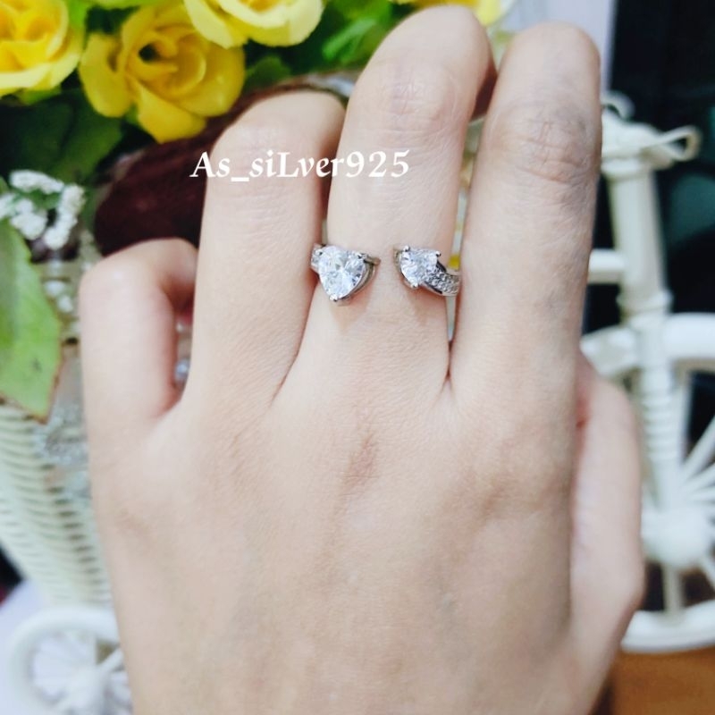 CINCIN PERAK MATA AD ANEKA VARIASI MODEL ASLI SILVER 925 LAPIS MAS PUTIH_RING FASHION WANITA