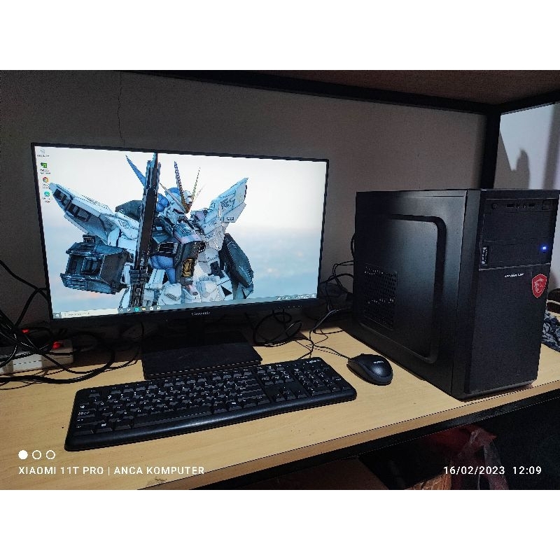 PC RAKITAN KANTOR / OFFICE / ONLINE SHOP/ GAMING RINGAN  CORE i3