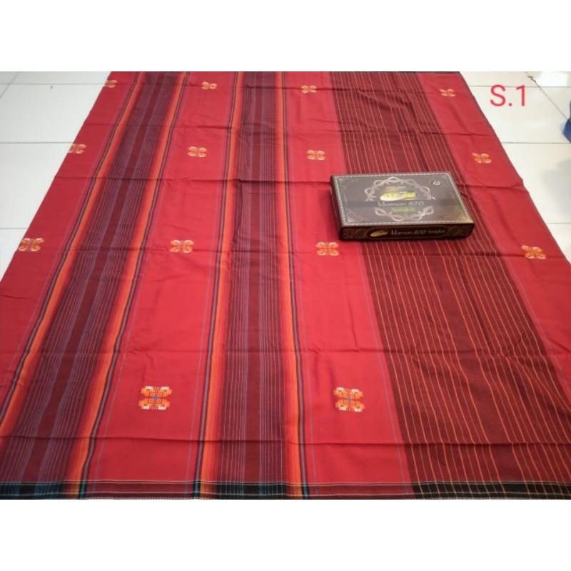 Sarung Atlas Idaman Silver 570 Songket