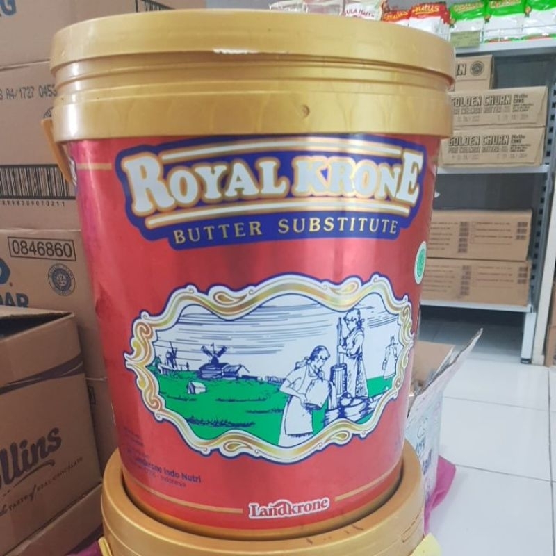 

Royal Krone Butter Substitute Mentega Repack 250gr/500gr/1kg