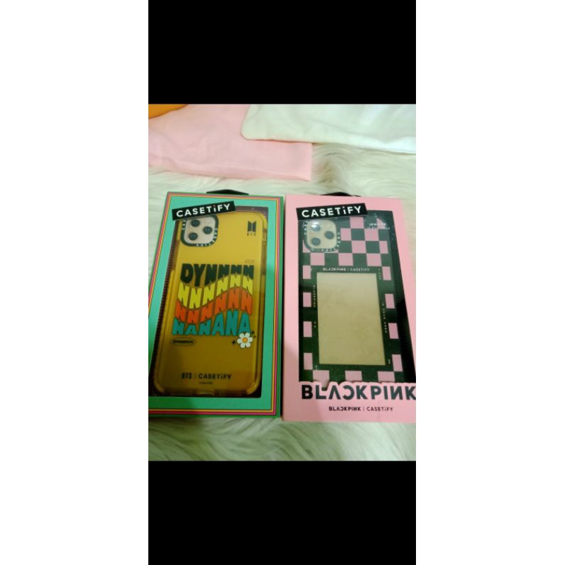 Preloved Punya Selebgram  Casetify Black Pink iPhone 11 Pro Max / Casetify BTS iPhone 11 Pro Max / C