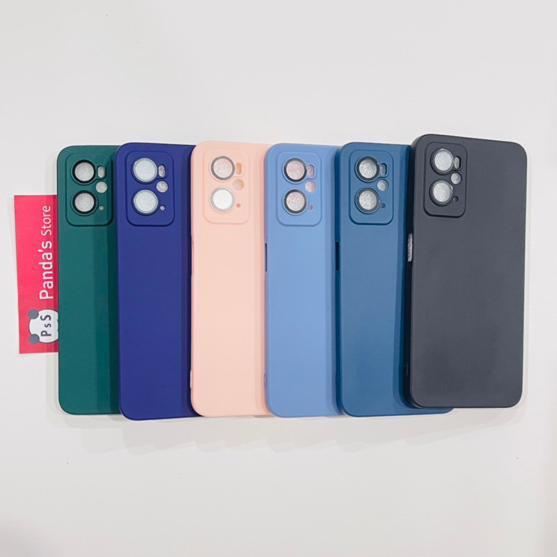 Case Oppo A96 / A76 Lenspro Makaron Full Color Softcase Pro Lensa