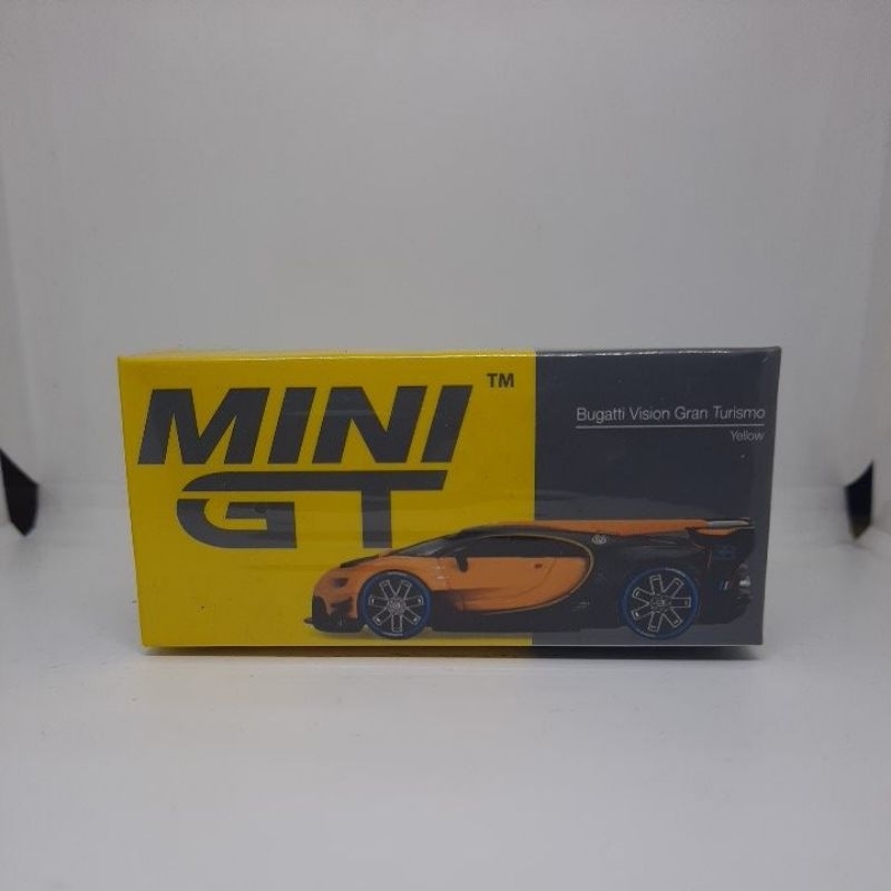Mini GT 317 Bugatti Vision Gran Turismo Yellow