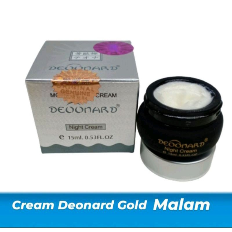 Cream deonard gold silver Cream malam