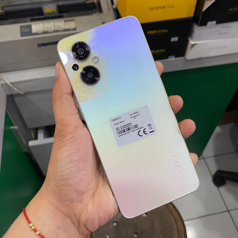 Oppo Reno 8z 5g 8/256gb second bekas pakai garansi resmi fullset original