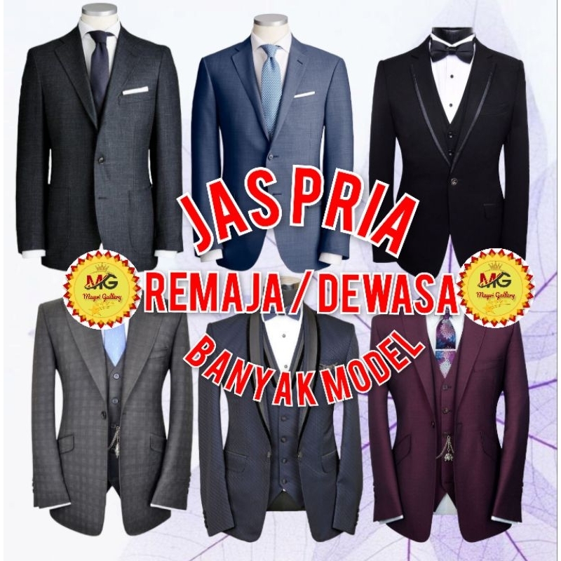 Jas Pria Remaja / Dewasa / Jas Formal / Jas Pesta / JPRD609811