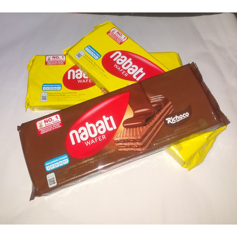 

Nabati Wafer | Wafer Renyah | Keju | Coklat