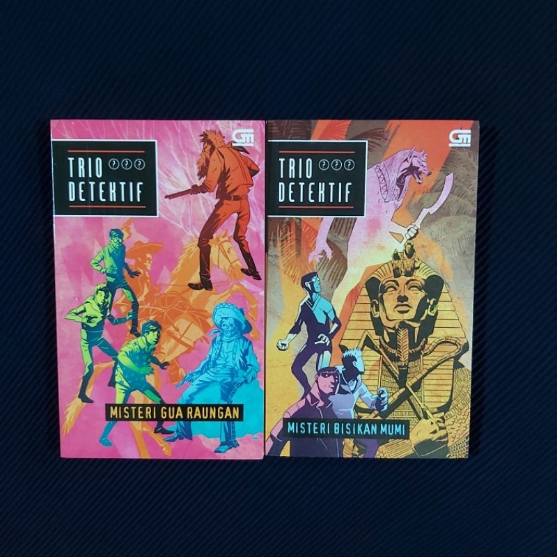 Buku Original / Trio Detektif - Misteri Gua Raungan + Misteri Bisikan Mumi