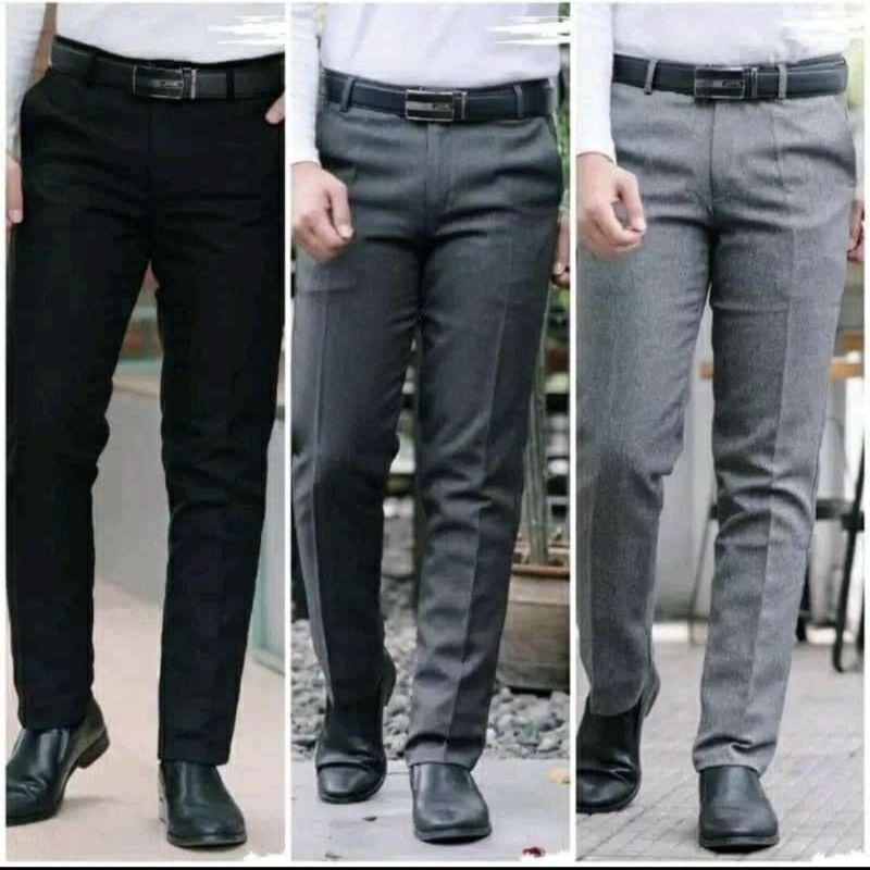 Jual Celana Panjang Kantor Formal Slim Fit Shopee Indonesia