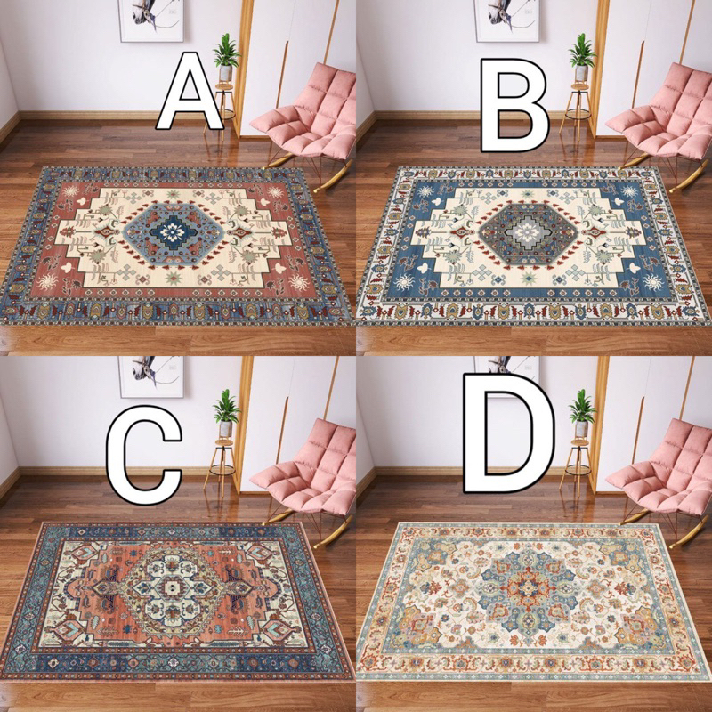 Karpet Anti Slip Polyester 100x150cm