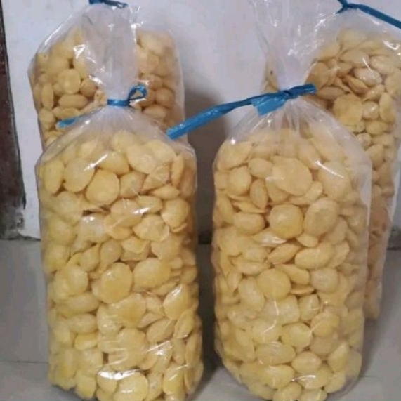 

BISA COD Berat 1000 gram Keripik gemblong kancing rasa original