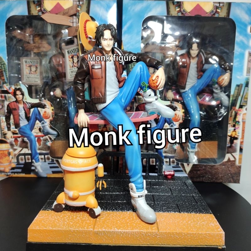 Figure One Piece Ace Street Hand-Made Action Figure GK