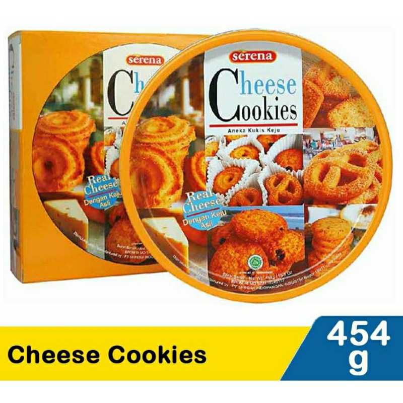 

Serena Cheese Cookies Assorted Biscuit Kaleng