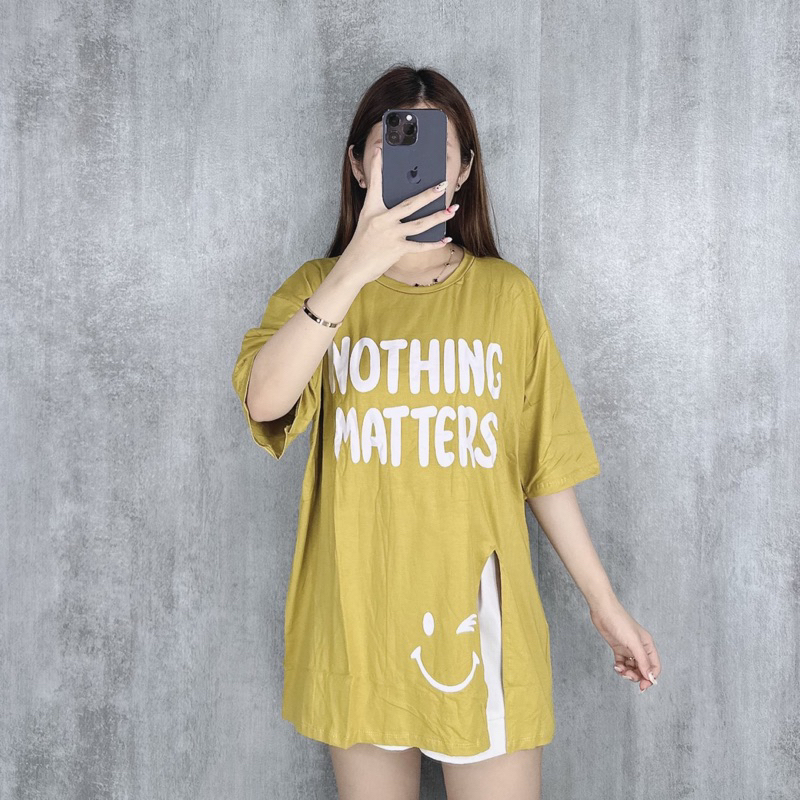 Kaos jumbo XXL nothing | Kaos oversize nothing