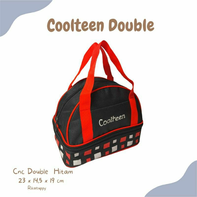 Tas bekal makan Cnc Double/ tas Tupperware