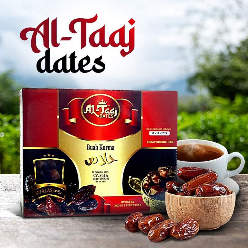 

Kurma GOLDEN DATES khalas 1 kg