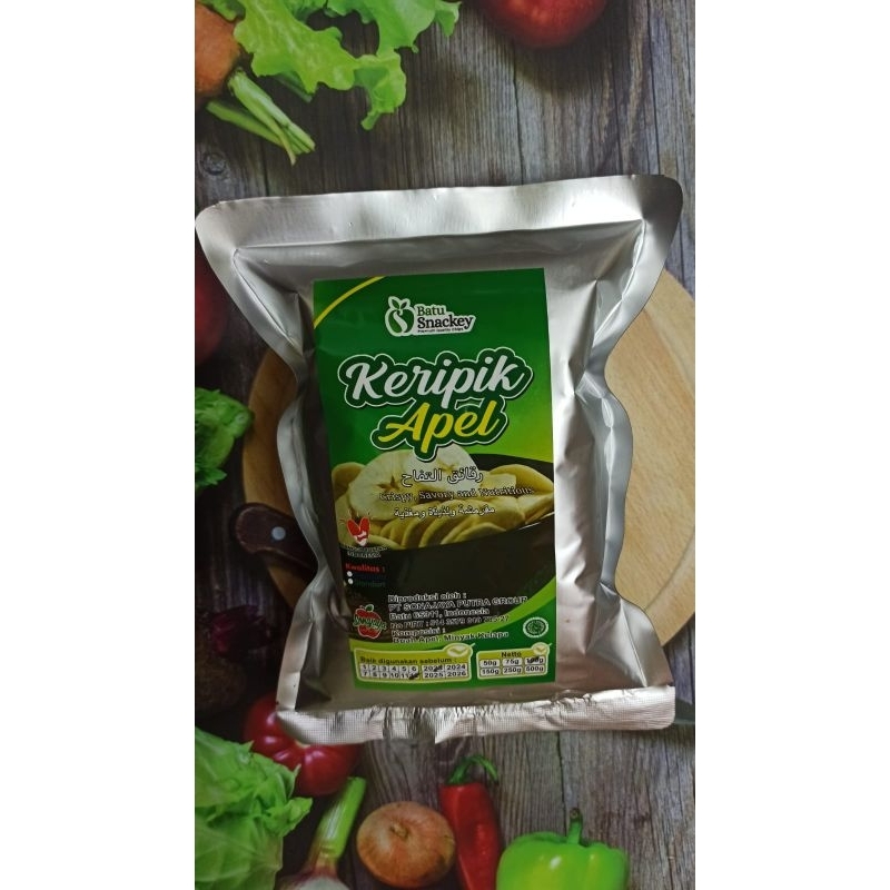 

keripik apel hijau pilihan