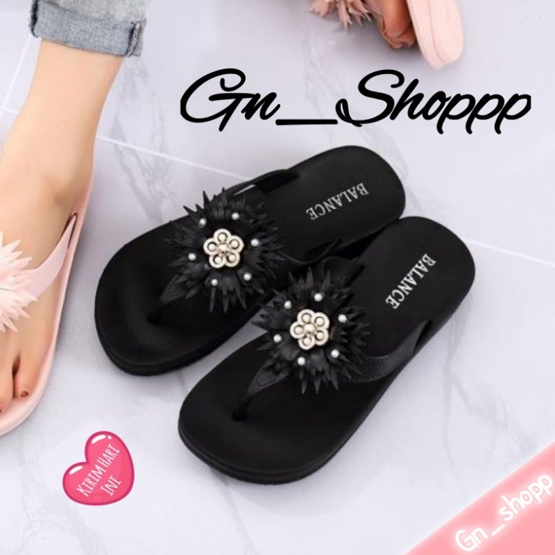 Sandal Wanita Jepit Full Jelly Import Terbaru Balance 818-A7