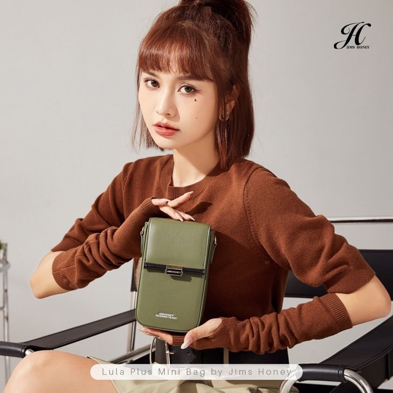 LULA PLUS MINI BAG JIMSHONEY TAS SELEMPANG SLINGPHONE SIMPLE DOMPET PROMO