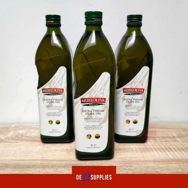 

Minyak Zaitun Mueloliva Extra Virgin Olive Oil 1L - Evoo Premium Spain