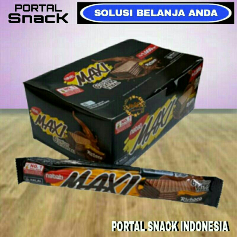 

NABATI MAXI wafer 1 pack isi 20 pcs