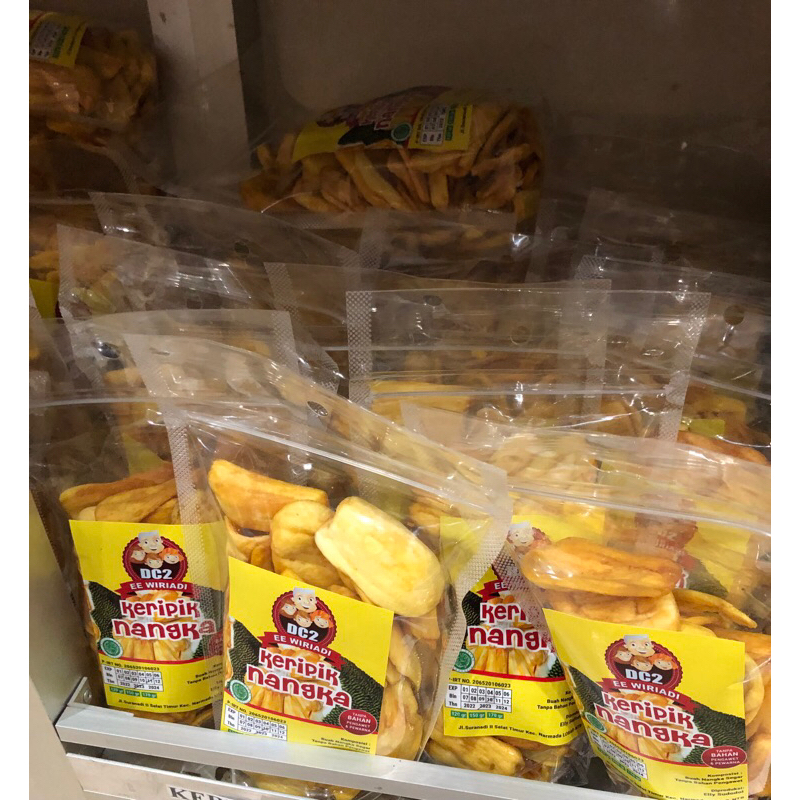 

Kripik Nangka Jackfruit Chips Khas Lombok Kualitas Terbaik 350 gram