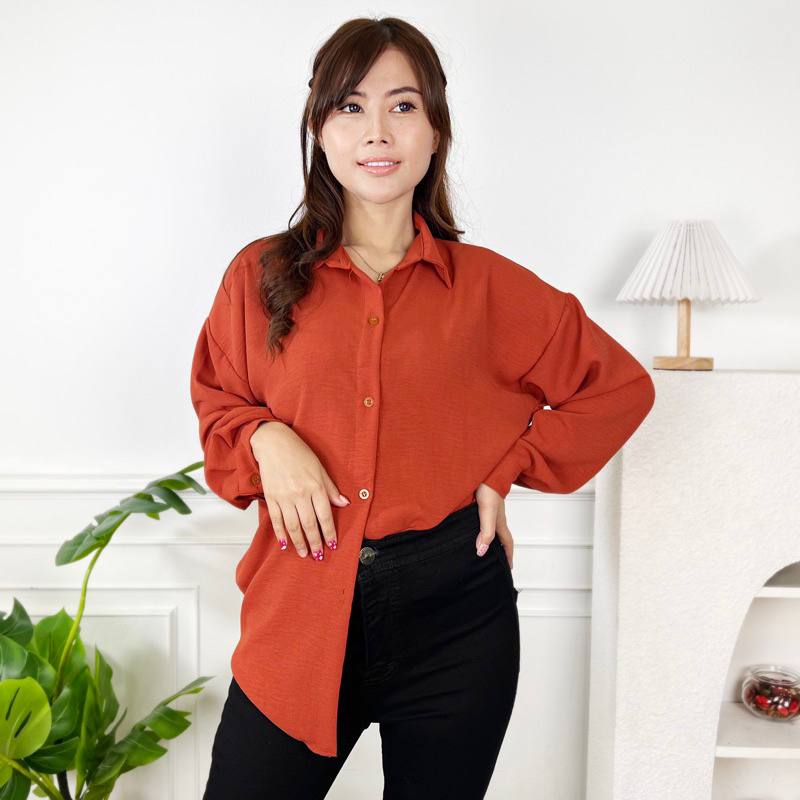 AFI - EC - ⭐️ PREMIUM AIRFLOW CRINCLE ⭐️ Anna Shirt CRINCLE-Bata