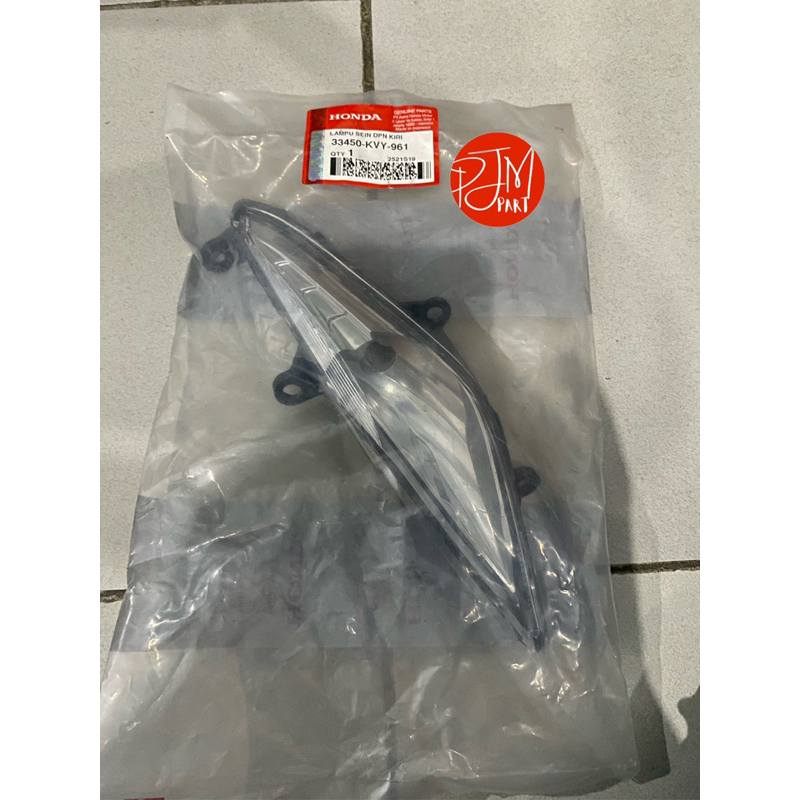 33450-KVY-961 LAMPU SEIN DEPAN KIRI HONDA BEAT KARBU KVY ORIGINAL HONDA