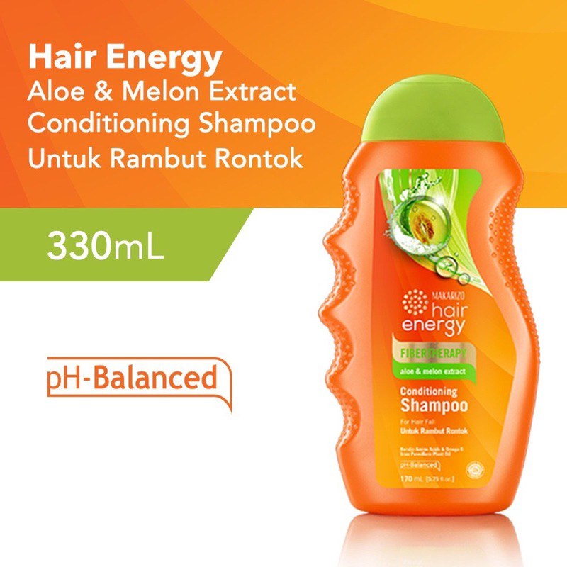 Makarizo Hair Energy Fibertheraphy Conditioning Shampoo 170ml - 300ml