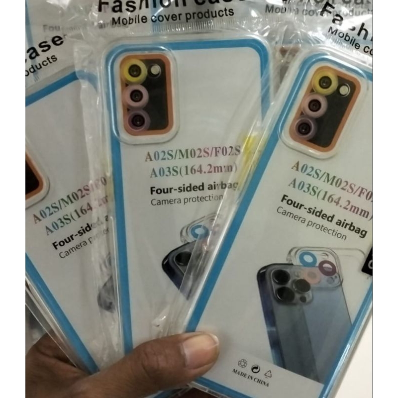 Softcase Silikon Transparan SAMSUNG A02S/M02S Casing bening Clear transparan