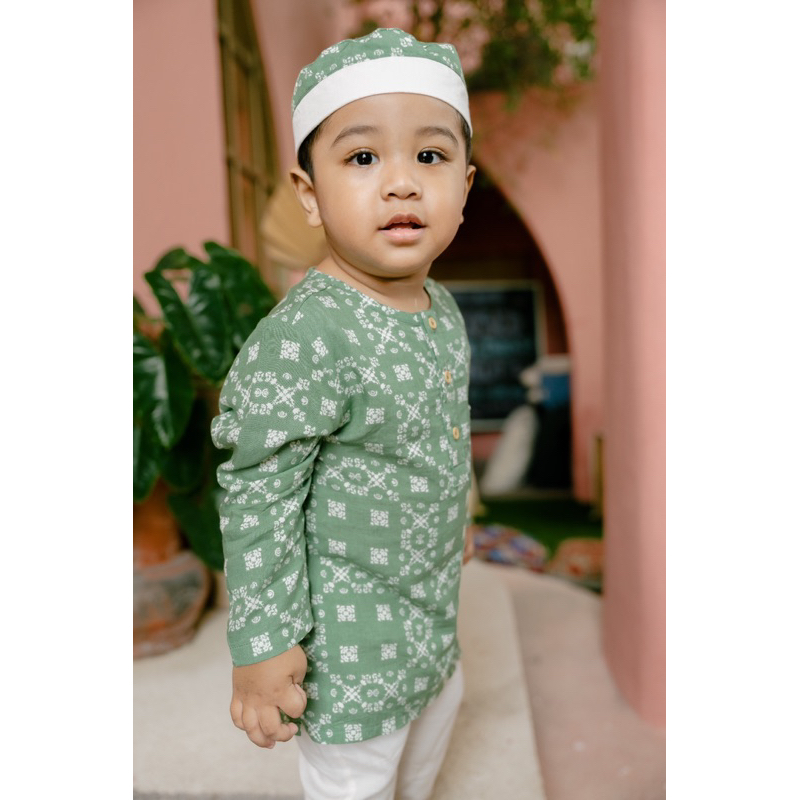 BOHOPANNA RAMA SET BOHOPANNA RAYA COLLECTION BAJU LEBARAN ANAK BAJU KOKO ANAK BAJU LEBARAN SET LEBARAN