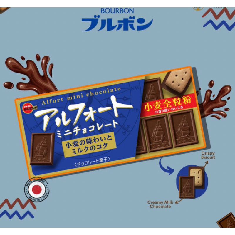 

Bourbon Alfort Biscuit Lapis Cokelat BPOM