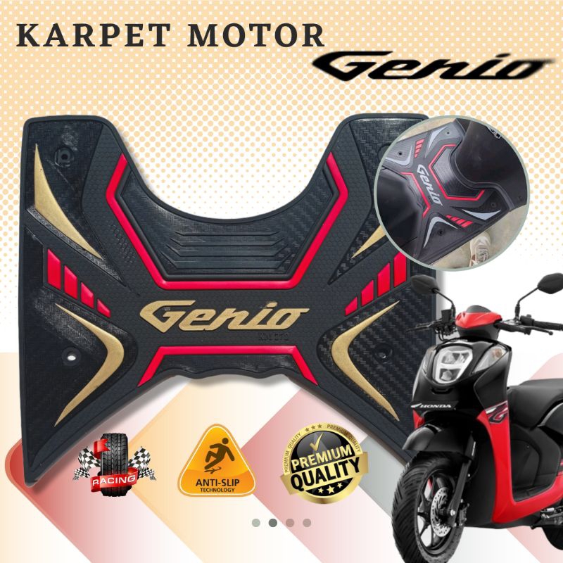 KARPET MOTOR GENIO - KARPET GENIO - AKSESORIS MOTOR HONDA GENIO