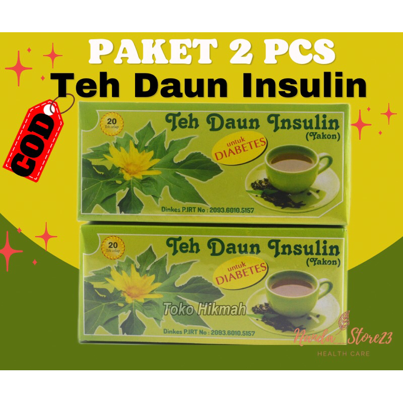 

[PAKET 2 PCS] Teh Daun Insulin/Teh Diabetes Original/Teh Celup Insulin