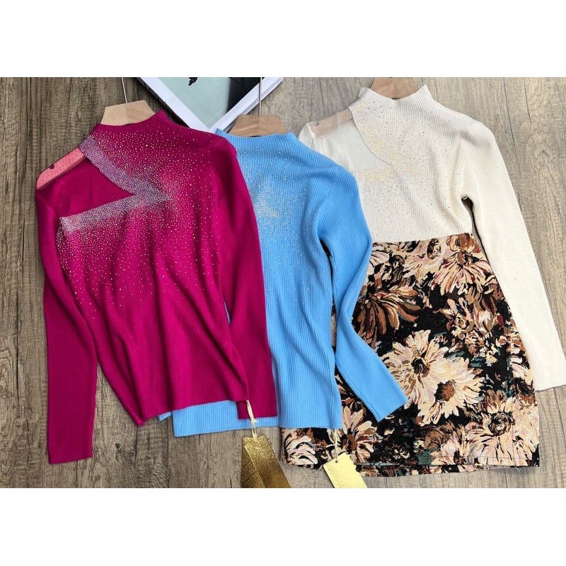 RAJUT BLINK-BLINK// ATASAN TURTLE NECK // ATASAN IMPORT PREMIUM // RAJUT IMPORT BKK // TOP IMPORT PREMIUM BKK // ATASAN IMPORT KOREA.