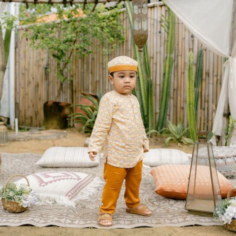 Bohopanna Rama Set 1 Years s/d 10 Years - Setelan Anak Boho Baby