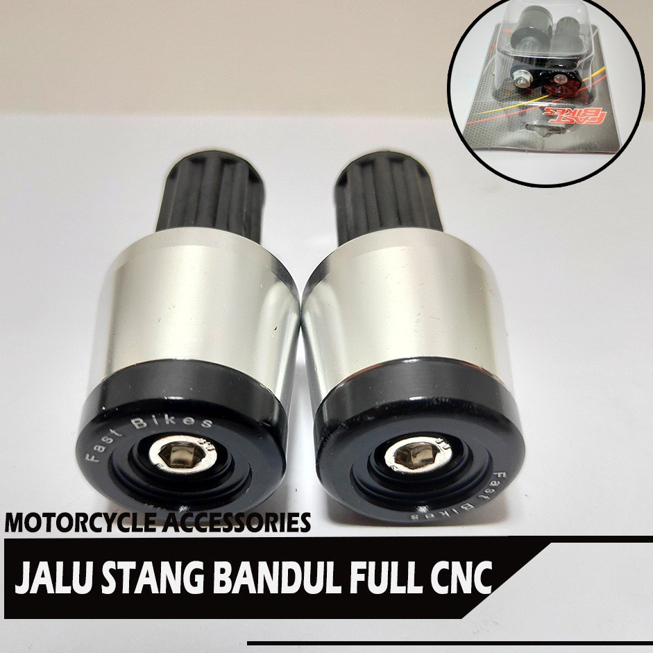 JALU STANG BANDUL STANG / JALU HANDGRIP/ JALU LUBANG STANG FULL CNC UNIVERSAL SEMUA MOTOR