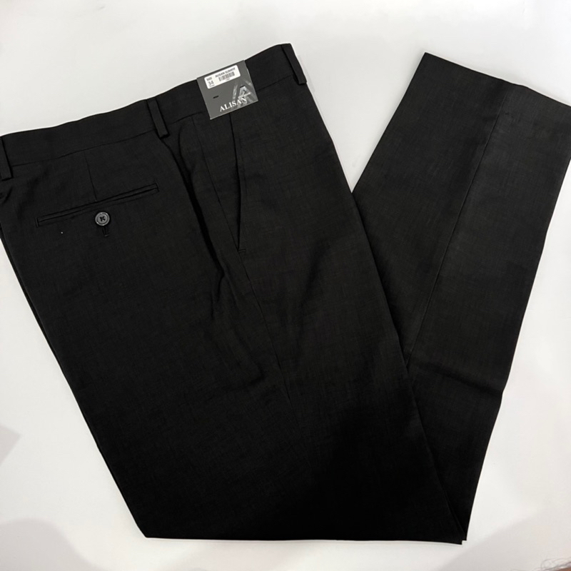 Celana Alisan Formal C908 Slimfit Original Warna Hitam