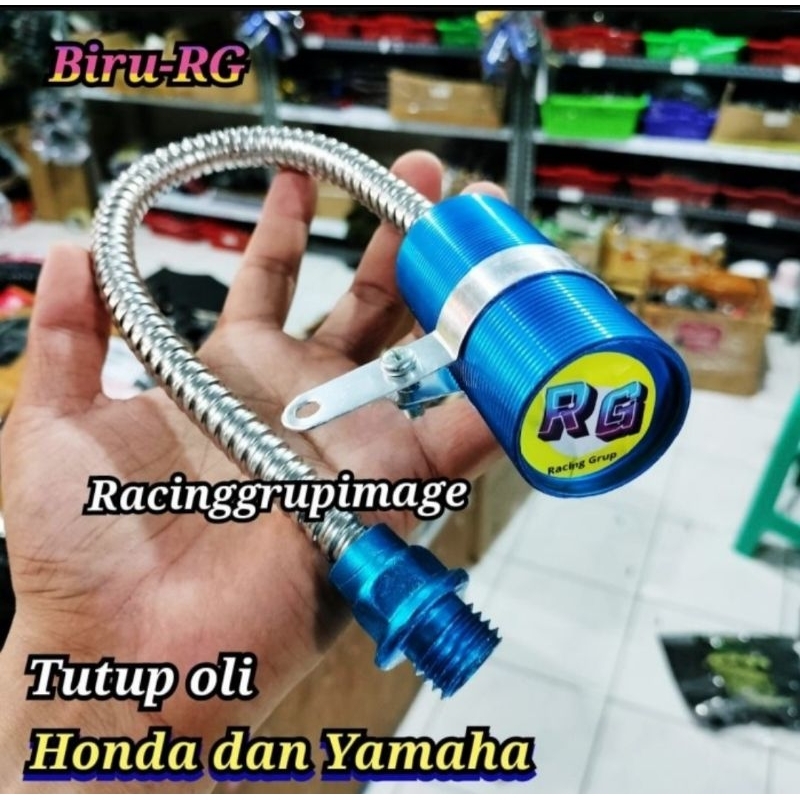 TUTUP OLI MESIN ATAS VARIASI MODEL TABUNG SELANG UNIVERSAL PANJANG SELANG 35CM