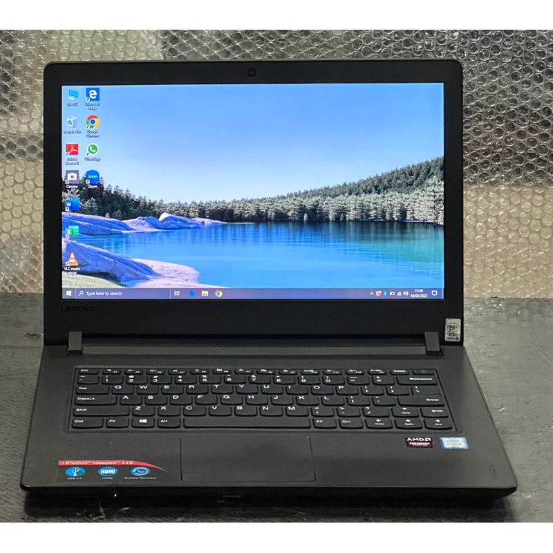 Laptop Lenovo Ideapad 110-14ISK Core i5-6200U Gen6 SSD Layar 14inch Second Mulus