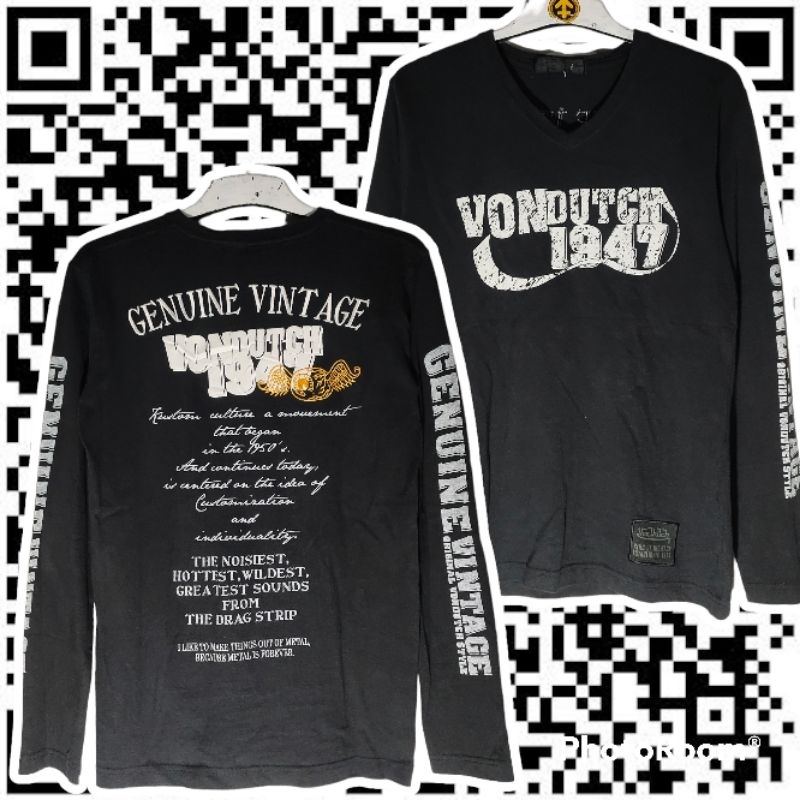 Kaos Von Dutch Second Thrift / Vondutch second