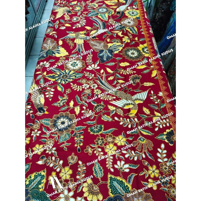Kain murah kain Batik Pengrajin Niagara Merak series