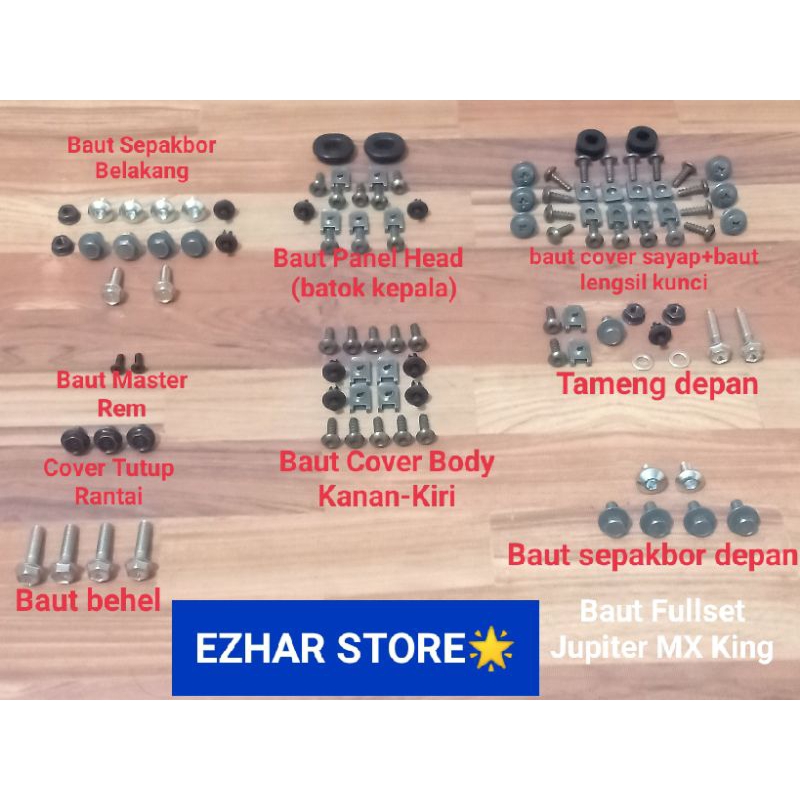 Baut Full Body Yamaha Jupiter MX new