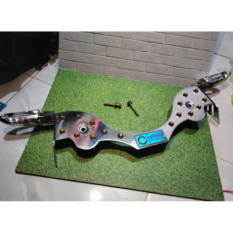 Paket Full Set Step Plus Dudukan Plus Barstep Spin Sepasang Kualitas Terbaik