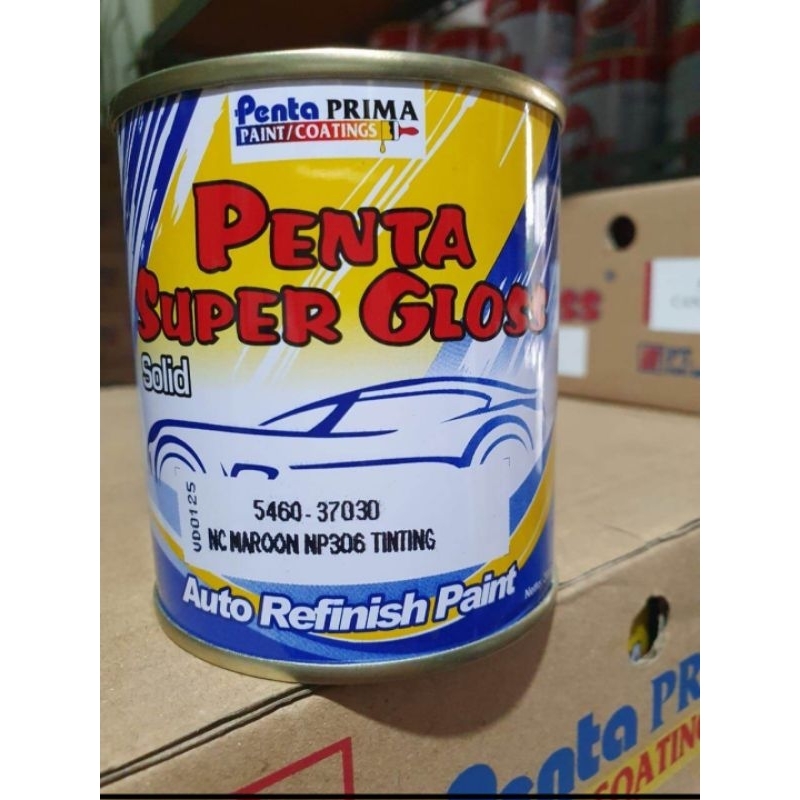 CAT PENTA SUPER GLOSS NC MAROON - MARUN - 200 GRAM - DUCO OTOMOTIF