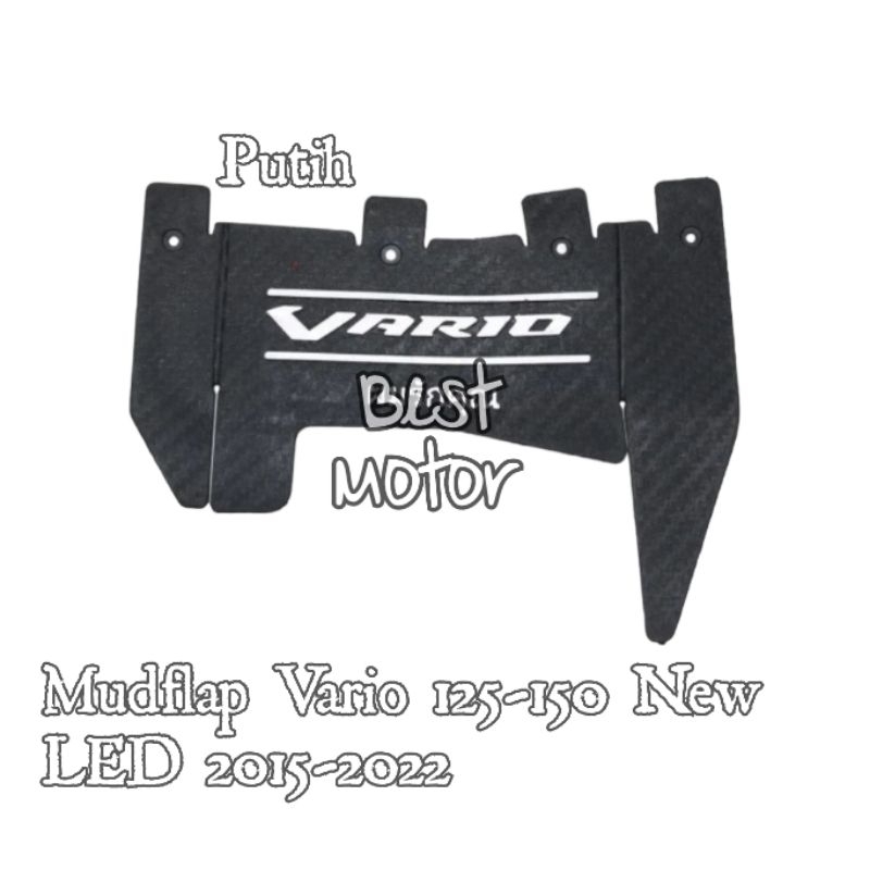 Mudflap Vario 125-150 Techno-New LED esp Mud flap Karet penahan lumpur vario