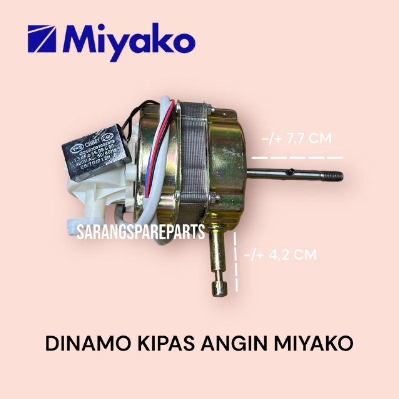 DINAMO KIPAS ANGIN MIYAKO / MOTOR KIPAS ANGIN MIYAKO