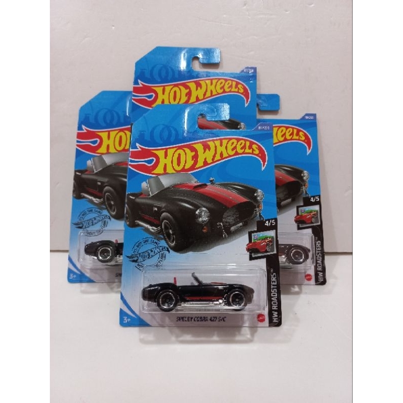 HOT WHEELS SHELBY COBRA 427 S/C HITAM / HOT WHEELS ORIGINAL