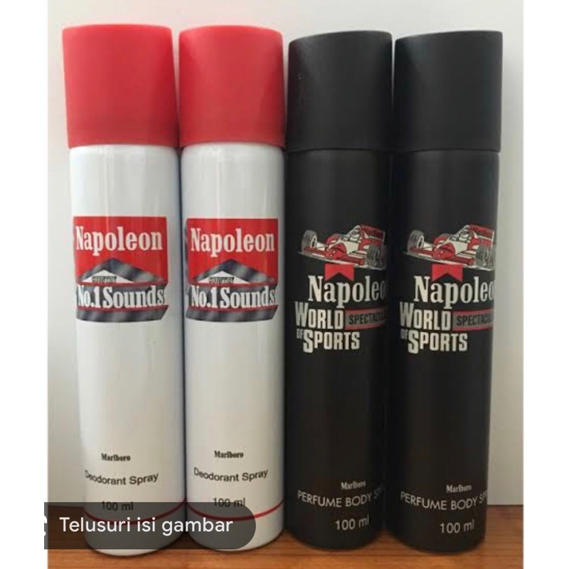 PARFUM SPRAY NAPOLEON (PUTIH) 100ml