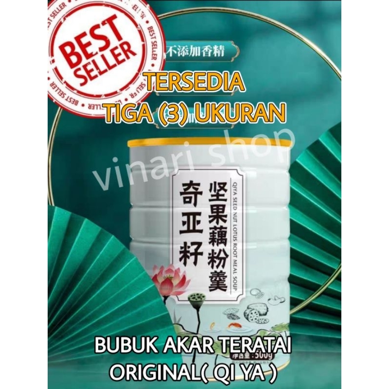 Ou Fen Bubuk Akar Teratai Original 100gram Kemasan Ziplock Lotus Root Powder